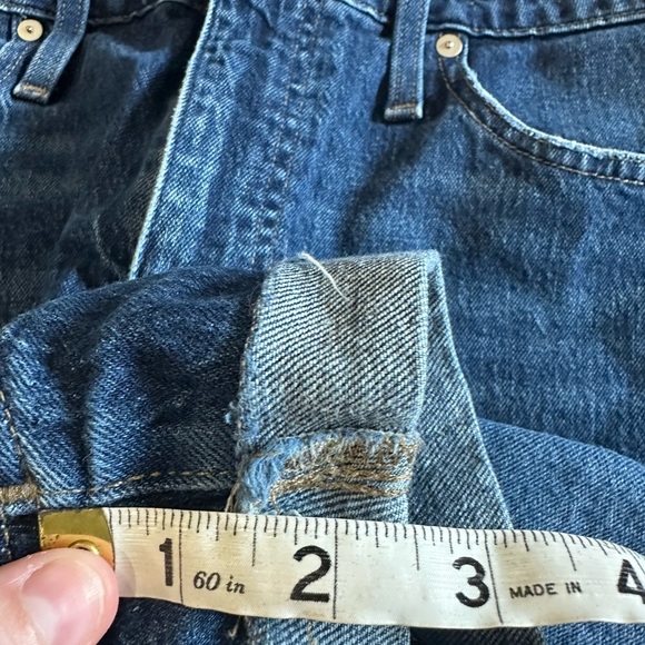 Madewell Curvy High-Rise Denim Shorts in Canterdale Wash size 32 AJ244 - Picture 10 of 10